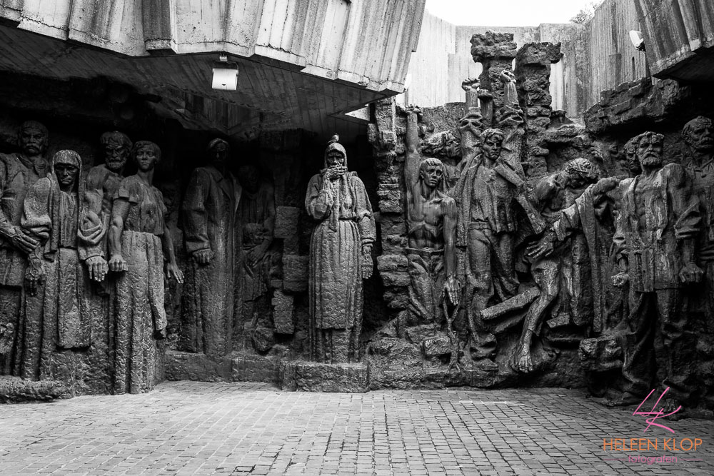 Bronzen beelden Kiev
