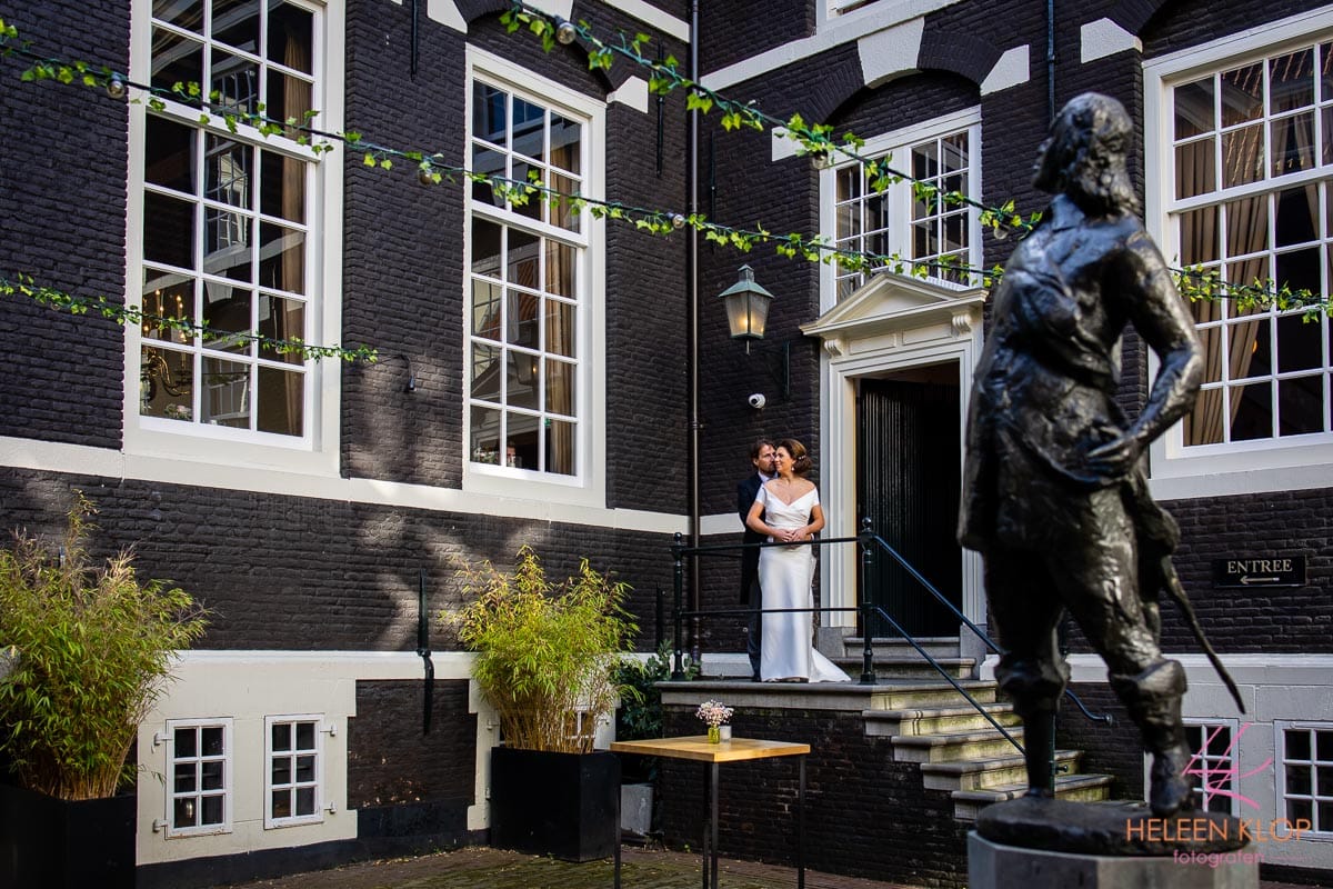 TROUWEN BIJ WESTINDISCH HUIS AMSTERDAM HELEEN KLOP fotografen