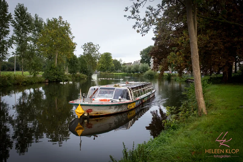 Varen over de Singel Utrecht