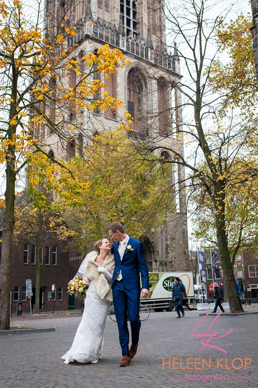 Bruidsreportage Domplein Utrecht
