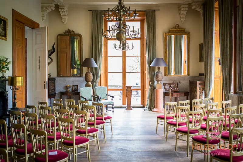 Trouwceremonie bij Kasteel Sterkenburg
