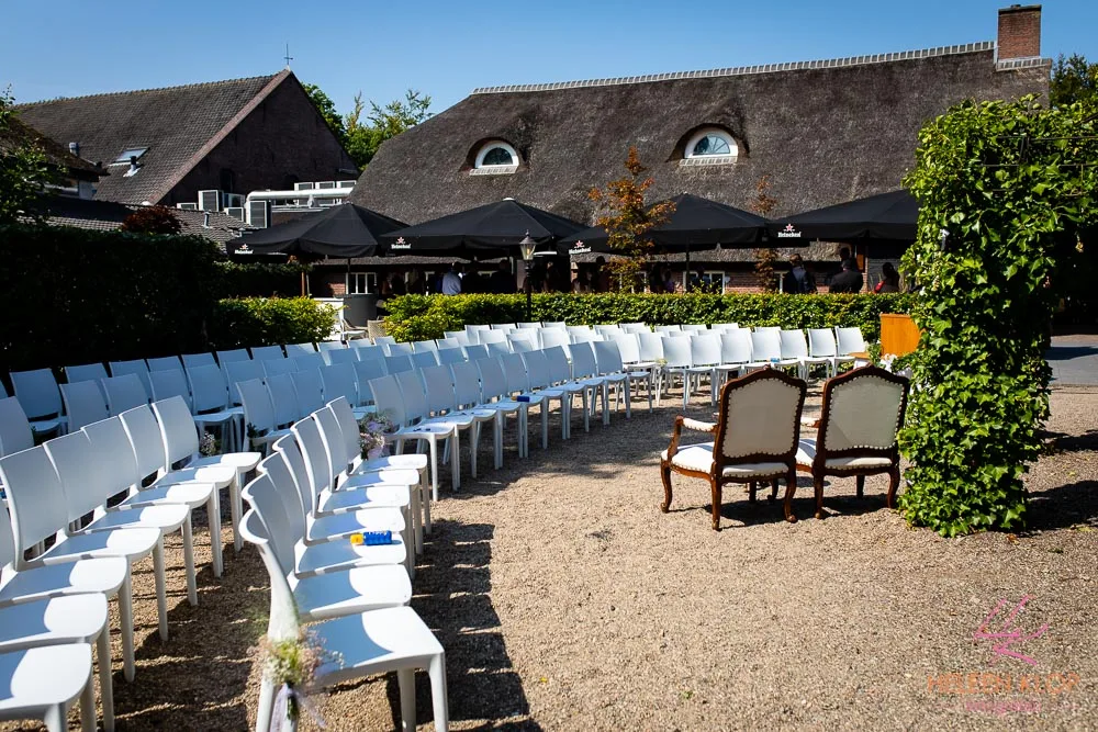 Buitenceremonie Landgoederij