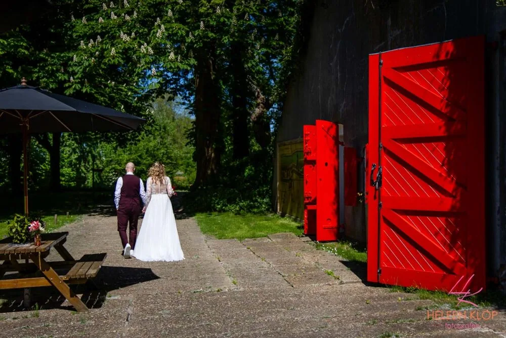 Trouwreportage bij Fort de Batterijen
