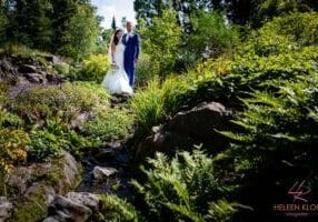 Bruidsreportage Bij De Botanische Tuinen