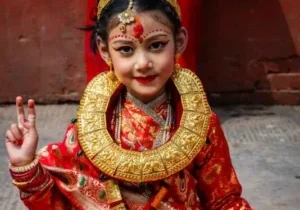 Little Goddess Patan Nepal