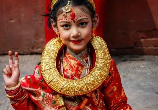 Little Goddess Patan Nepal