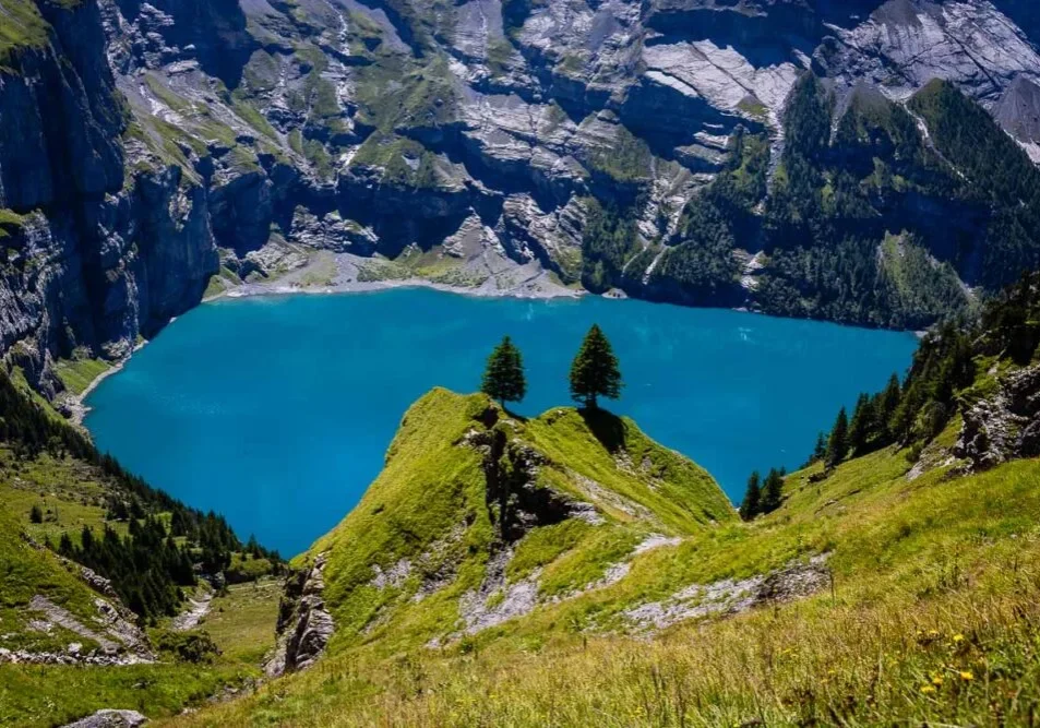 Oeschinensee Zwitserland Inspiratie